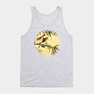 Old Japanese painting birds Tank Top